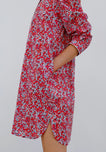 Elsa Night Shirt in Liberty Wiltshire Berries Red