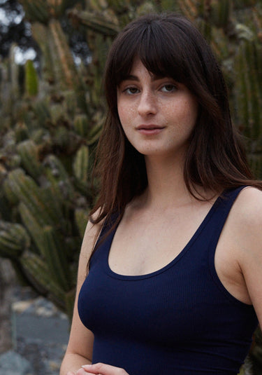 Alex Tank Top in Navy