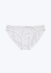 SLEEPY JONES | Goldin Bikini in White Swiss Dot Mesh / XS-White Swiss Dot Mesh