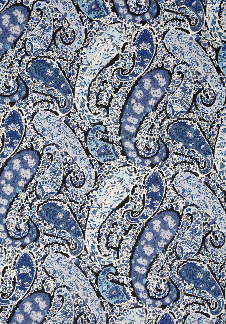 SLEEPY JONES | Henry Pajama Set in Blue Liberty Bourton - [product-type]